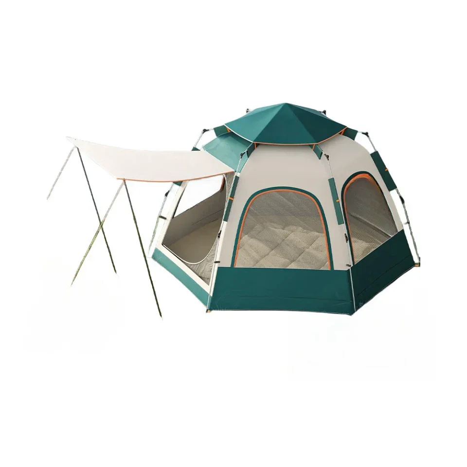 Instant Up Camping Tent Waterproof Outdoor Automatic Tent Rain Proof Sunscreen Wilderness Camping Portable Equipment