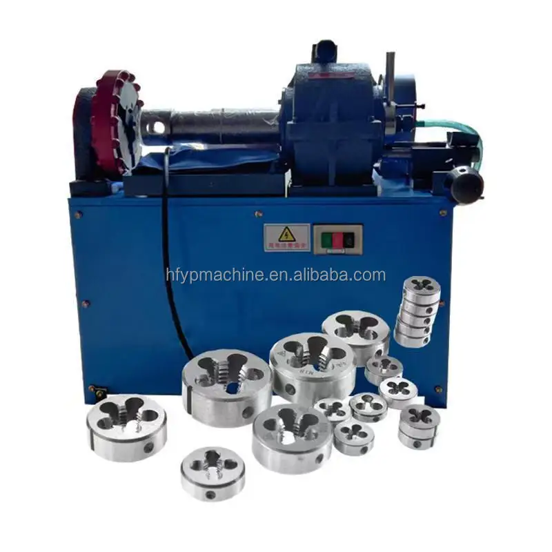 

High-Speed Steel Rebar Threading Machine For 6-36mm Anchor Bolt And Steel Structure Applications
