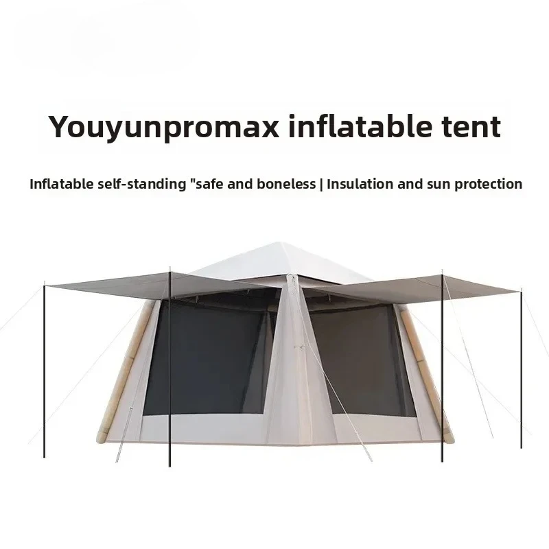 Camping Outdoor Camping  Full Set Four Seasons Family Travel Fully Automatic Inflatable Tent Outdoor Portable Folding