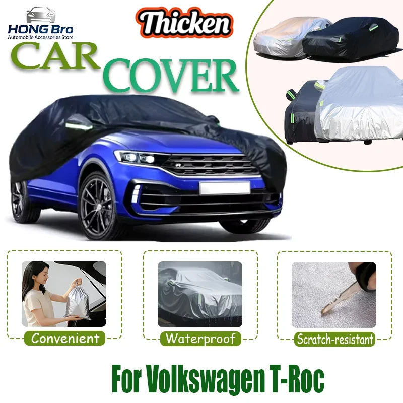 

Durable Outdoor Car Cover Anti-Dust UV Resistant Full Protection For Volkswagen T-Roc Can you recommend some car covers f