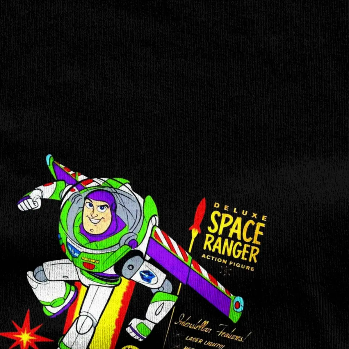 Buzz Lightyear Space Ranger Toy Story T Shirts Harajuku Beach Tees Aesthetic Pattern 100% Cotton Tops Gift Idea