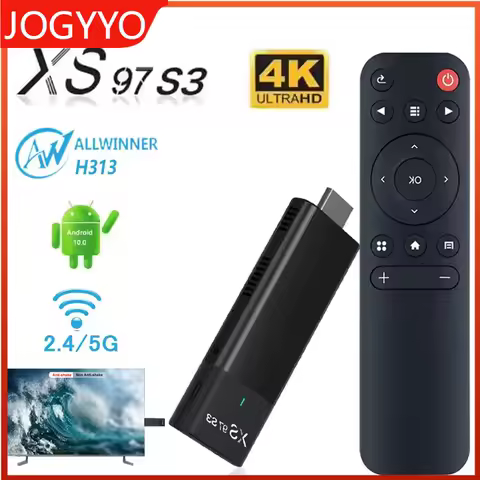 Smart TV Stick 2GB 8GB Set Top Box H313 Internet HDTV 4K Support 2.4G&amp;5G Wireless WiFi Android 10 Receiver HDR TV Media Player