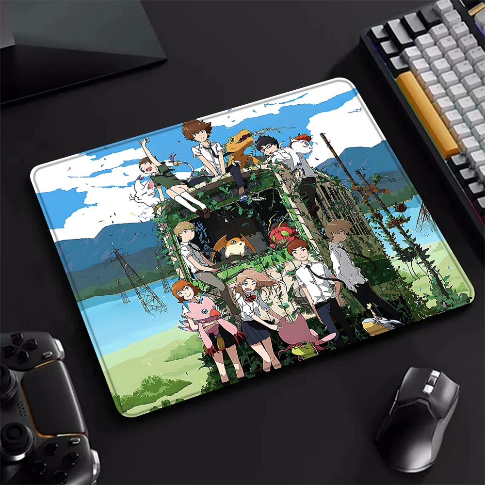 Anime Digitals Monsters Digimons Gaming Mouse Pad XS Small Mousepad For PC Gamer Desktop Decoration Office Mouse Mat Deskmat Rug