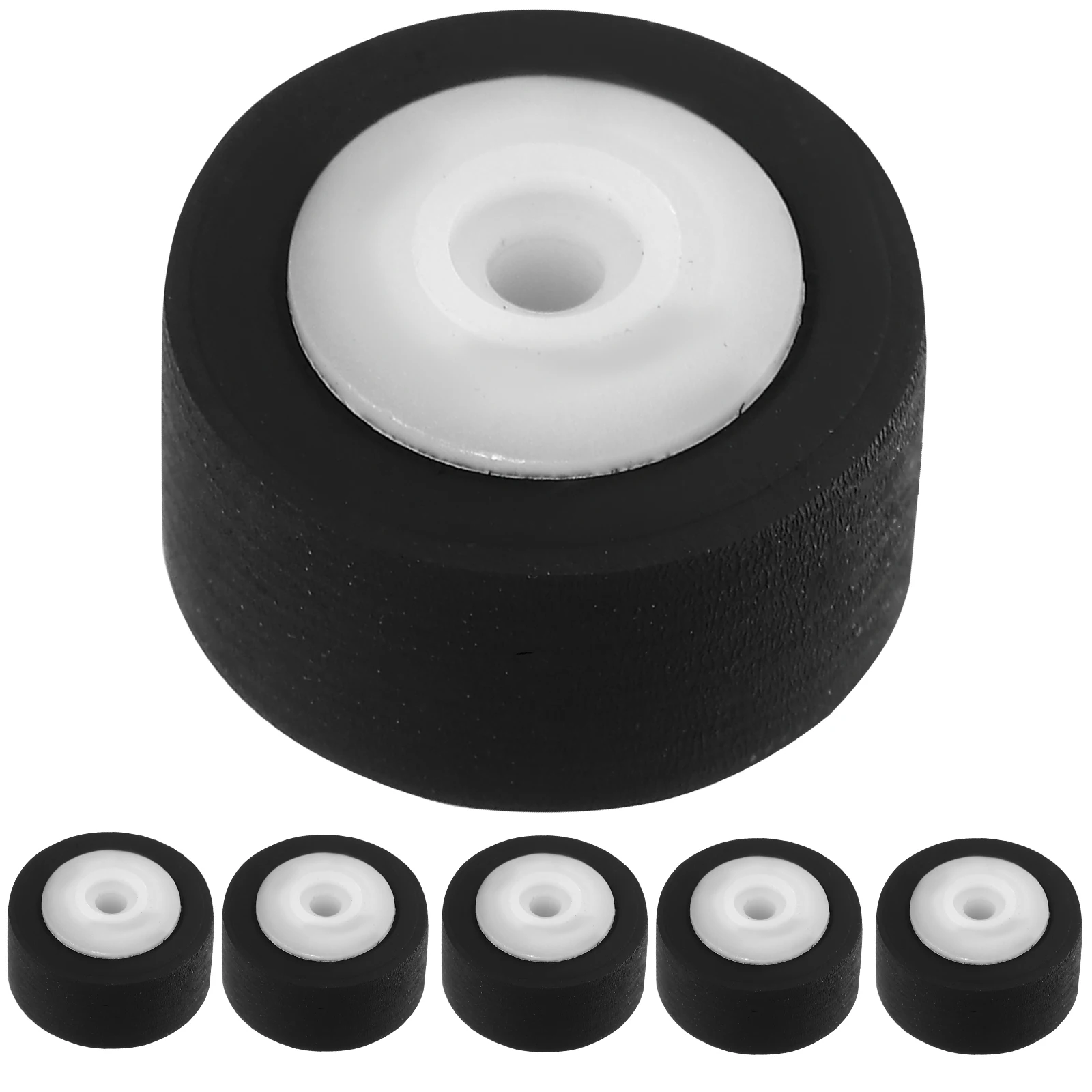 

6pcs Pinch for Tape Recorder Cassette Machine Radio Audio Player 13x6 3x8 3x2 0mm Recorder Machine Pinch Roller Replacement