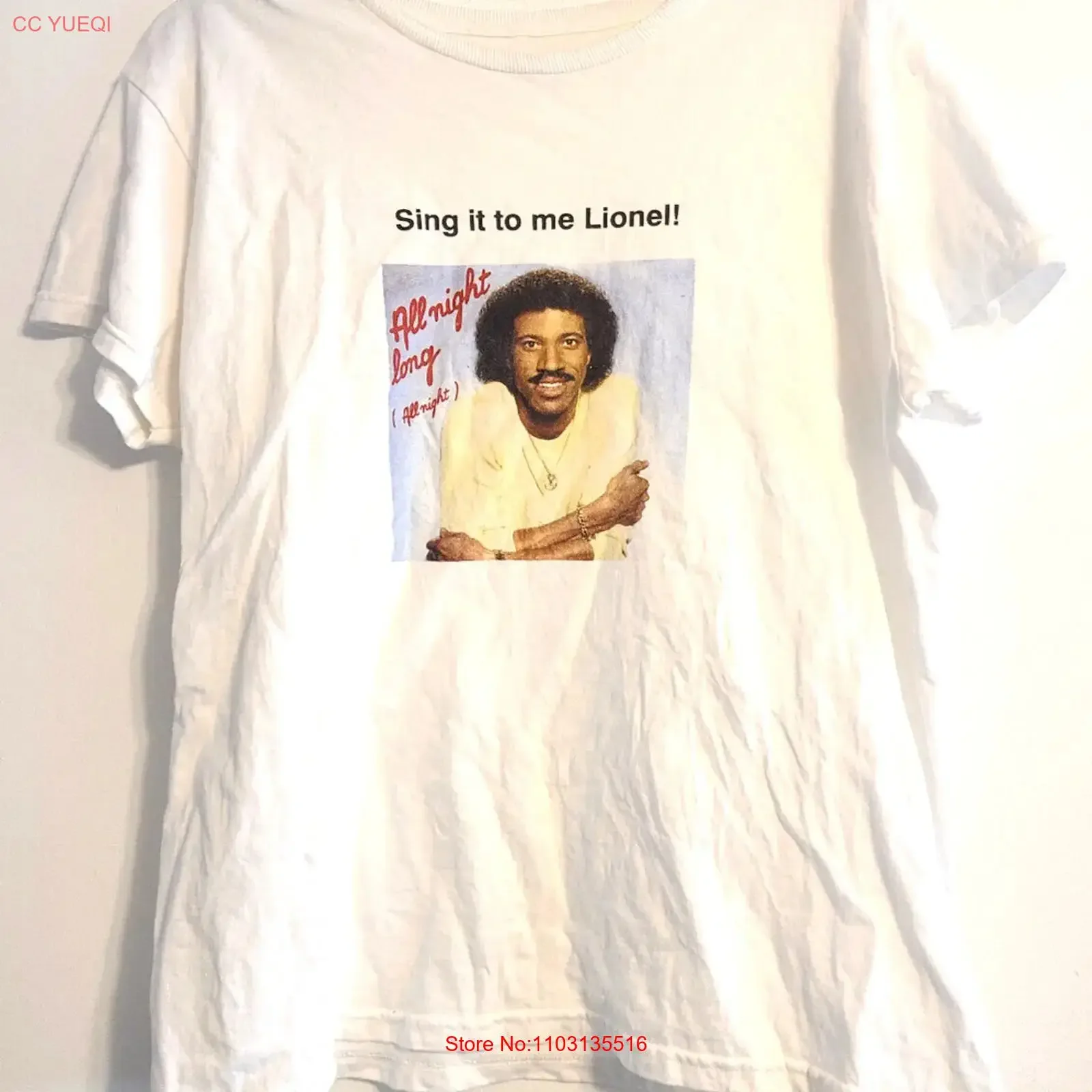Винтажная футболка Lionel Richie 