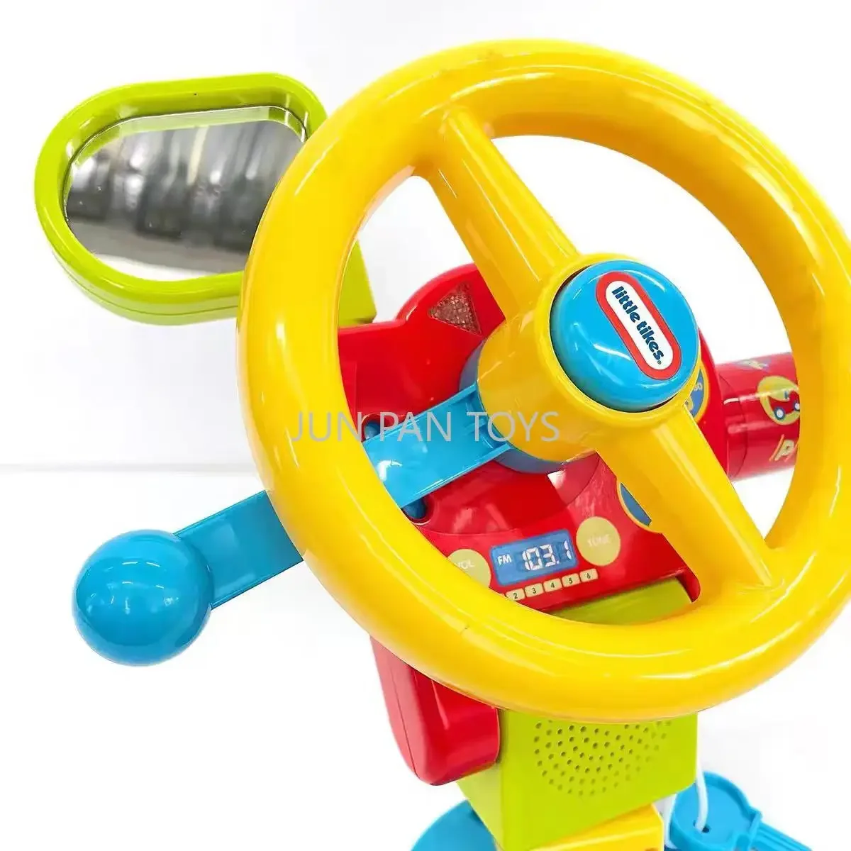 Little Tikes-Modèle de volant de voiture électronique à collectionner pour garçons, Play & Drive, Playcomparator Basics, Activités amusantes, Son, Jouets pour enfants