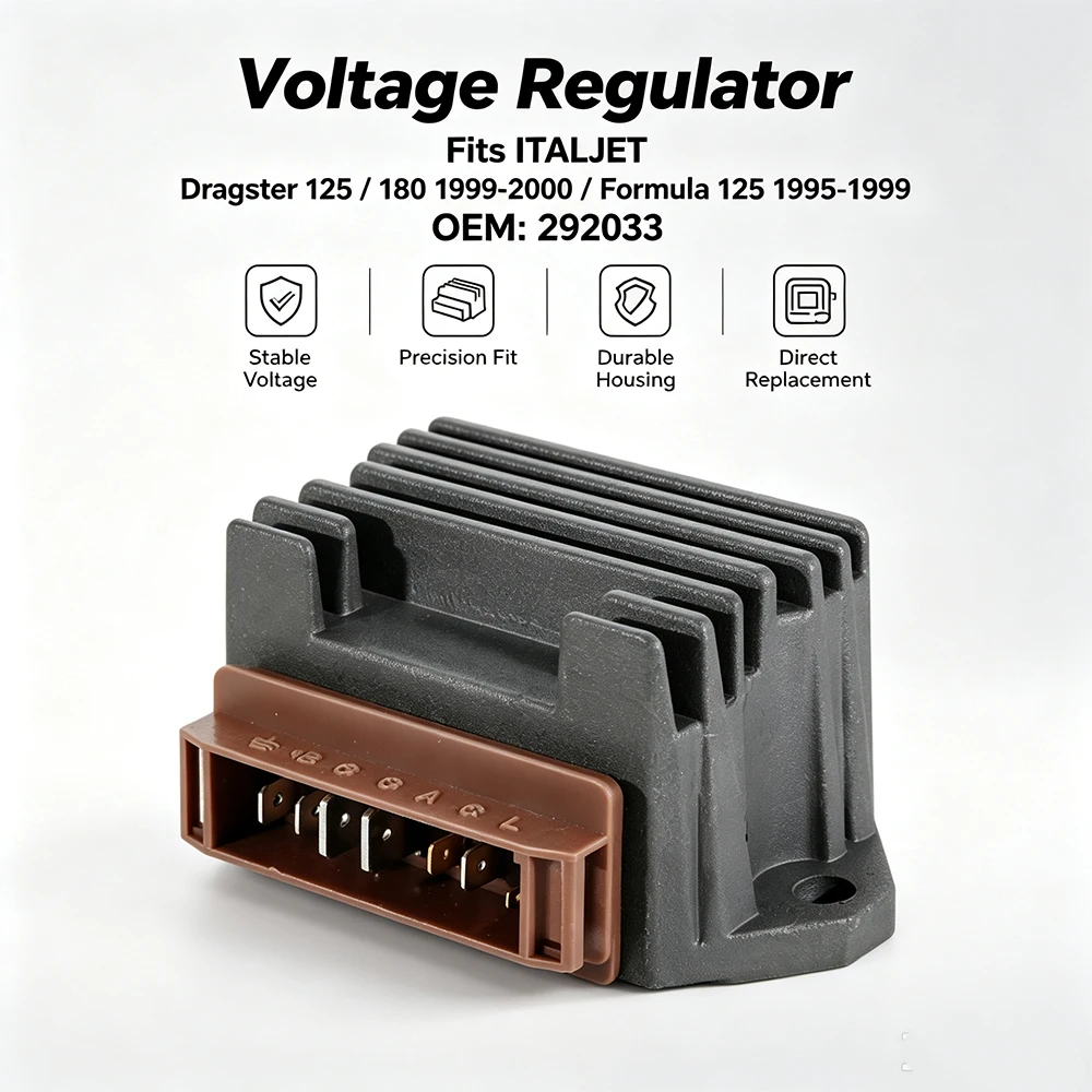 Motorcycle Voltage Regulator Rectifier For ITALJET Dragster 125 Formula 125 Dragster 180 OEM:292033