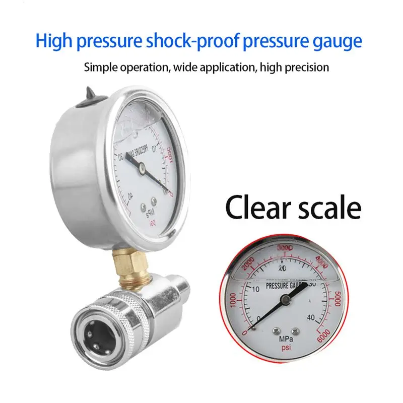 

RABIT AS59~ High Pressure Airless Sprayer Tee Joint Pressure Gauge Universal Sprayer Suitable For Grao Painting