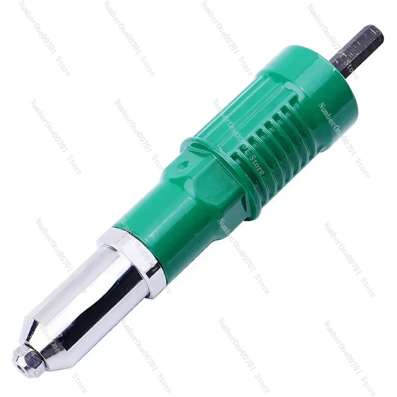 

Electric Rivet Nut Drill Adapter, 2.4/3. 0/4. 2/4.8MM Cordless Riveting Drill Adapter, Insert Nut Power Tool Accessories