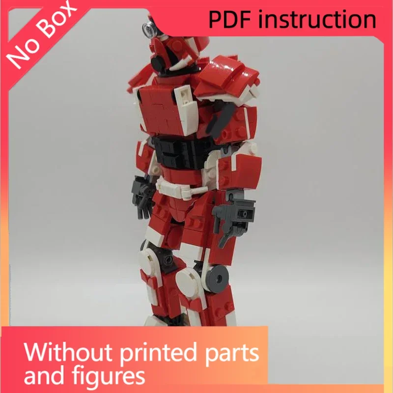 

Christmasradiation series power armor bricks game decoration robot blocks moc gift nuclear war brotherhood fall prop toy action