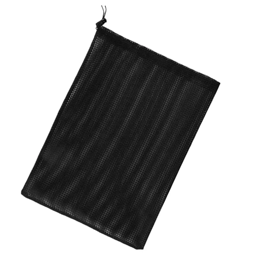 1pc Pond Pump Filter Bag 47x47cm Nylon Pond Pump Filter Bag Fine Mesh Large Barrier Black Universal Pool Equipment Parts