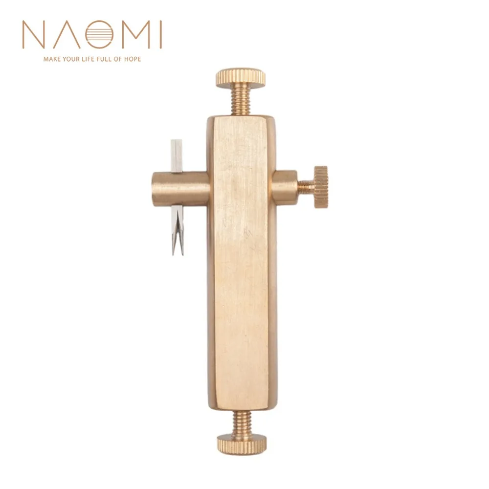 

NAOMI Adjustable Violin Purfling Groover Cutter Stainless Steel Violin Making Luthier Tool Violin Parts Accessories