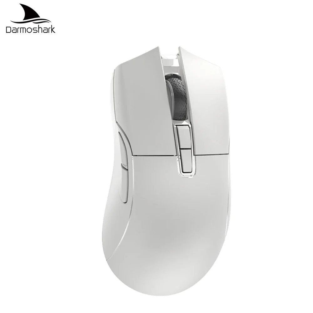 Darmoshark Wireless Gaming Mouse PAW3395 26K Sensor 2.4GHz RF/BT/Wired Tri-Mode Game Esports Office Macro Mouse Web Driver
