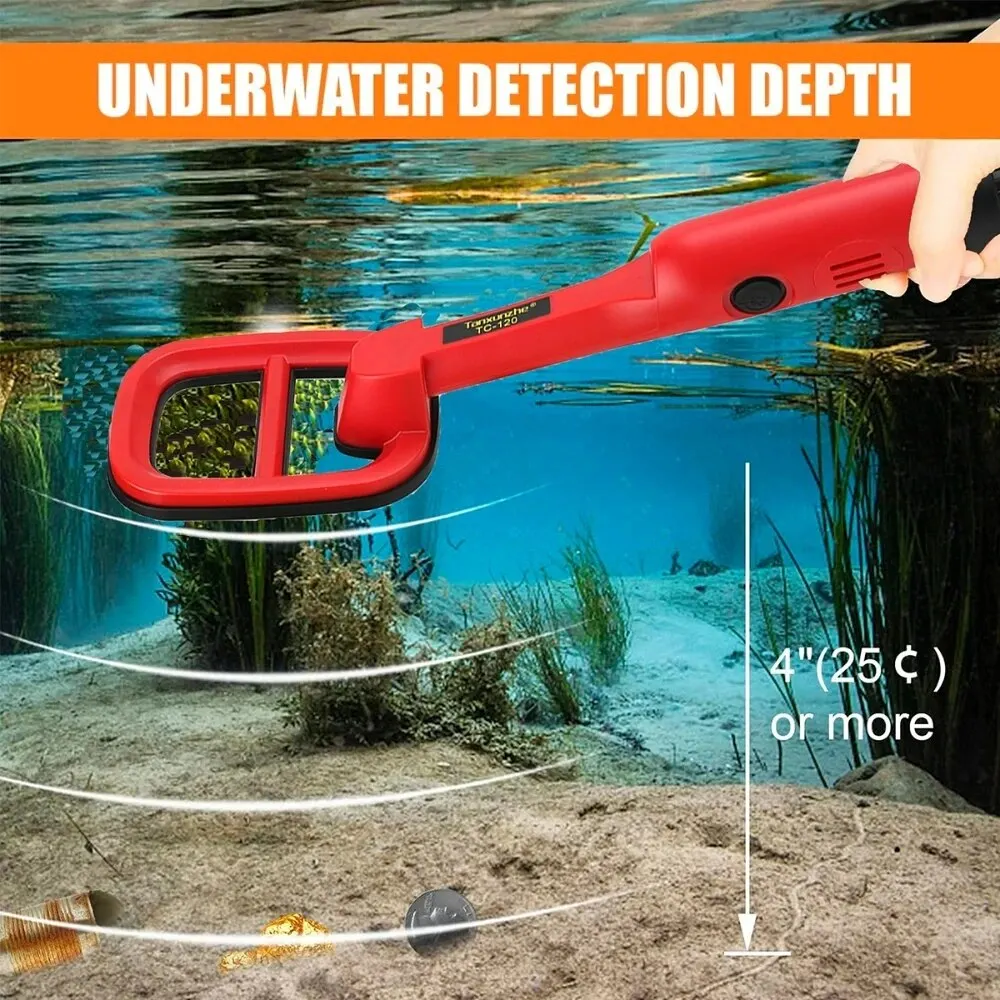 Podwodny wykrywacz metali Pulse Pinpointer Indukcyjny nurkowanie Skarb Wodoodporny wykrywacz metali Ręczny wykrywacz metali
