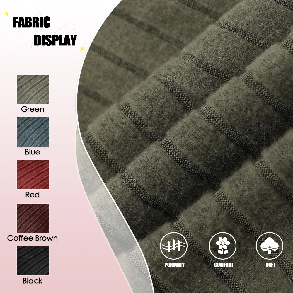 فساتين نسائية لخريف وشتاء بسيطة بلون سادة وأكمام طويلة ورقبة وهمية وخط عالي الخصر وحاشية مضيئة فساتين قصيرة غير رسمية #4