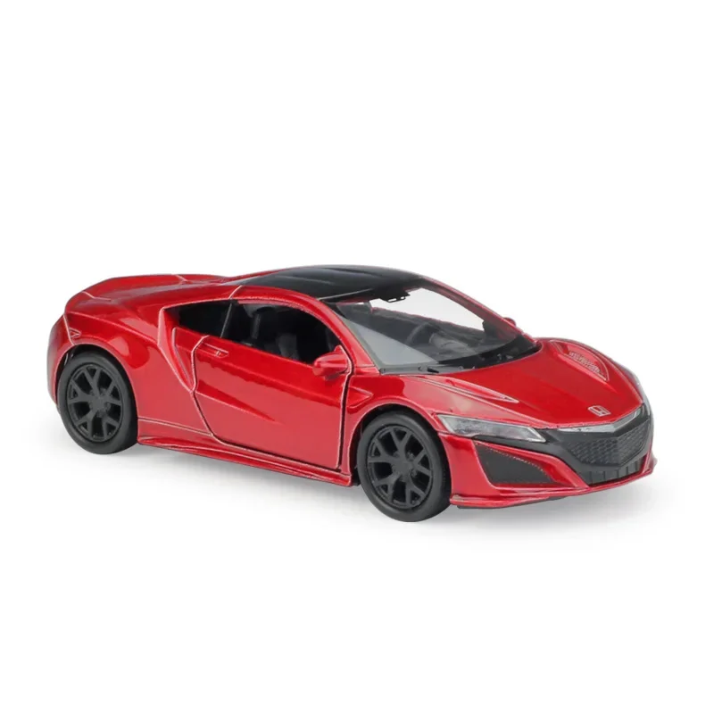 1:36 Model samochodu ze stopu stopu 2015 HONDA NSX odlewany Metal modele pojazdów typu Pull-back