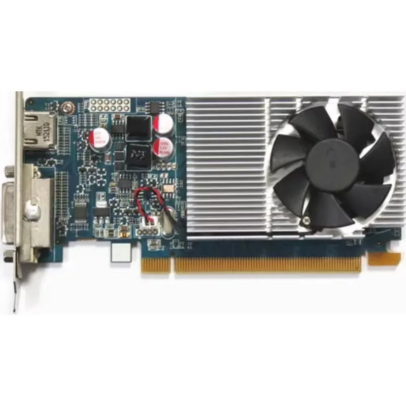 AMD desktop 2G independent graphics card R5 235 with audio HDMI and VGA interface supports dual screen low power consumption