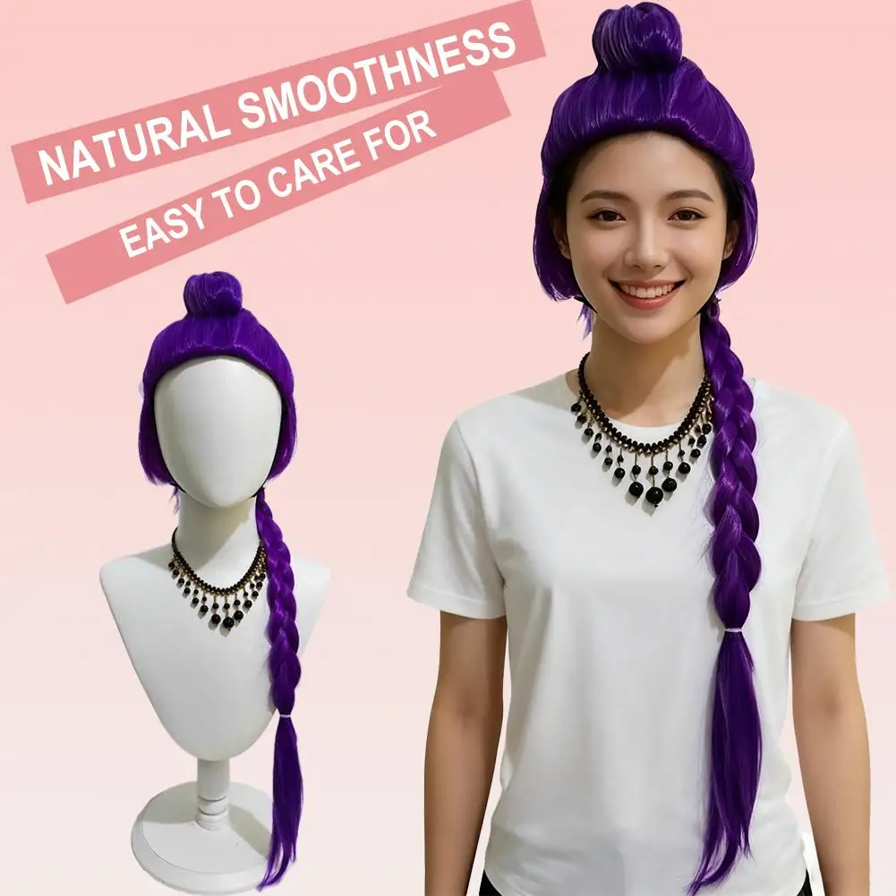 Nowe Syntetyczne Peruki Unisex do Cosplayu na Imprezę BOB z Grzywką Różowe Czarne Pomarańczowe Zielone Peruki Lolita na Halloween