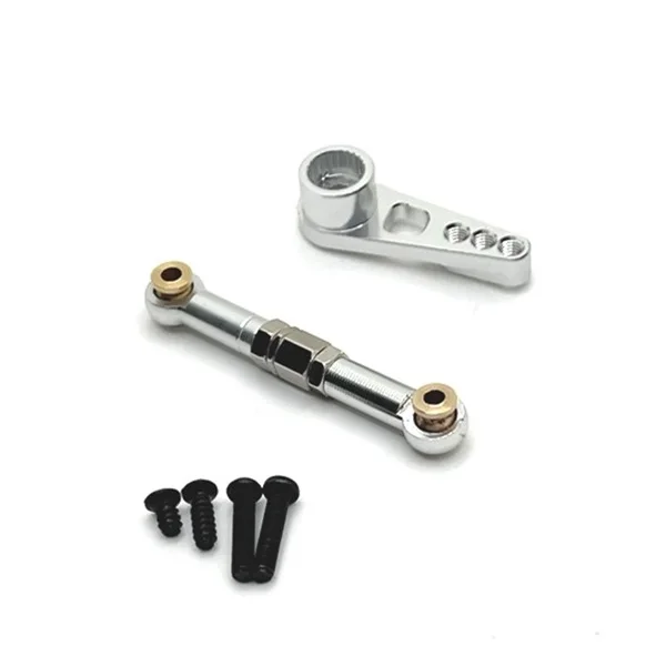 SCY 16101 16102 16103 16104 16201 Metal 25T Servo Arm Servo Horn Steering Servo Link Rod 1/16 RC Car Upgrade Parts Accessories
