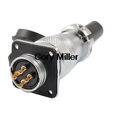 AC 250V 25A 4 Pins Aviation Electric Deck Connector PLS20-4