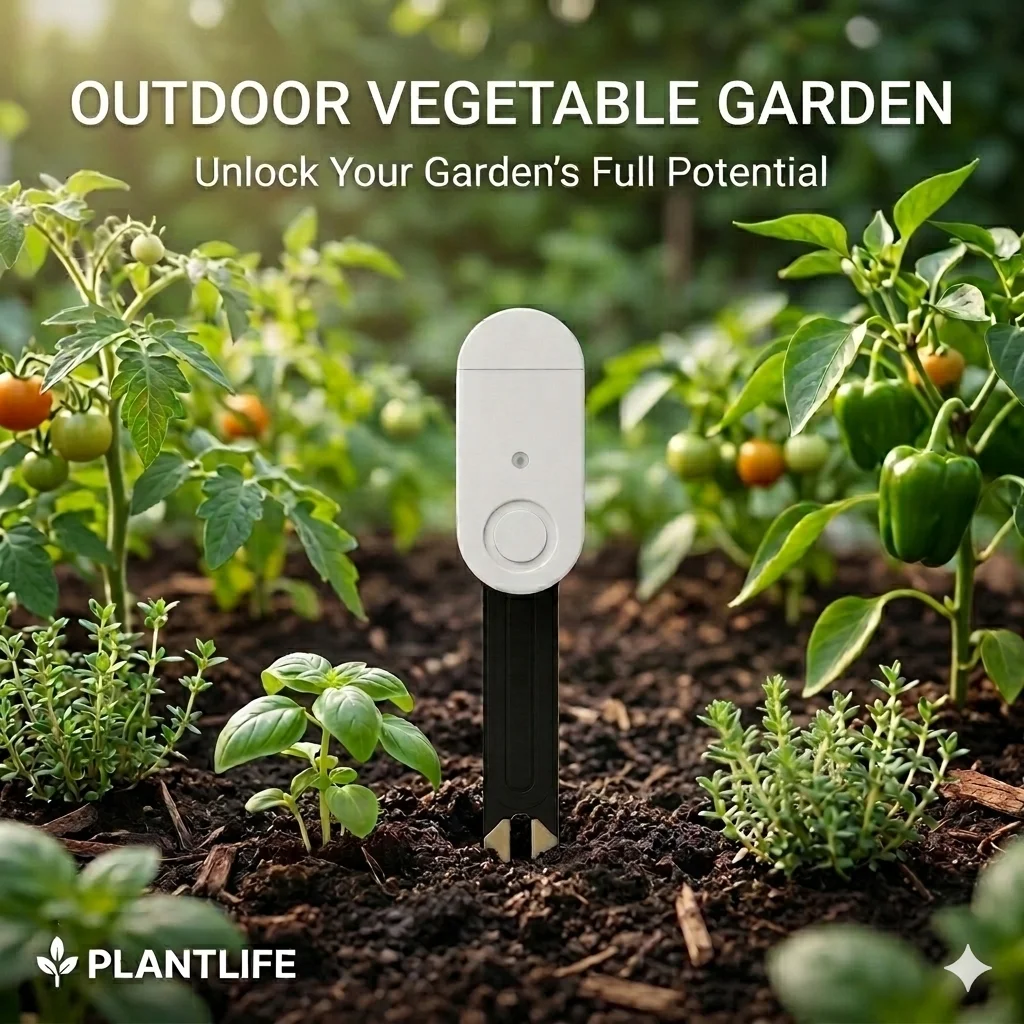 Zigbee 3.0 Smart Soil Tester Luminance Humidity Temperature Moisture Sensor für Gartenpflanzen für Z2M Home Assistant Zigbee2MQTT – Detail 4