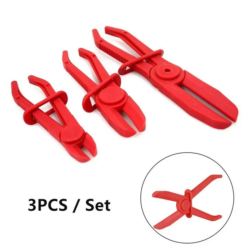 1set /Set Plastic Oil Pipe Tube Hose Cut-off Sealing Pliers Clamp Car Repair Tool