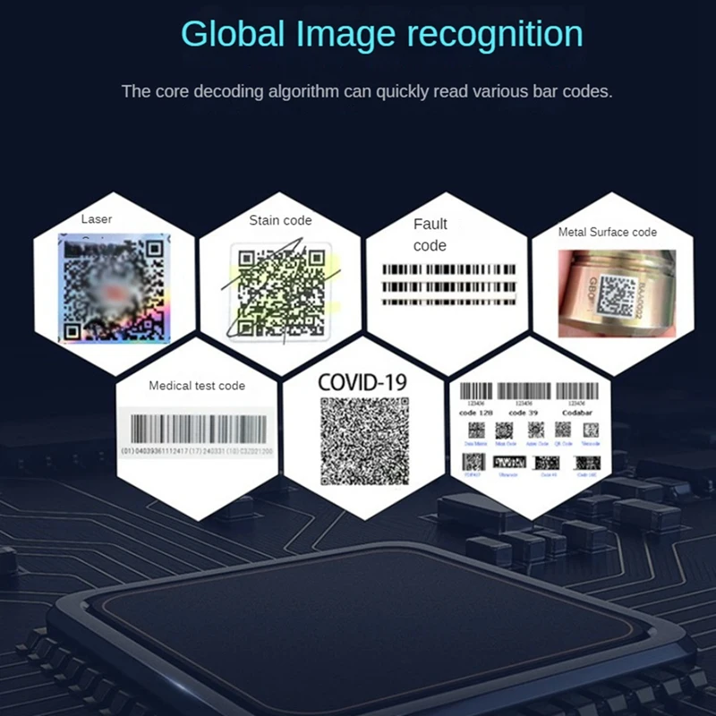 Módulo de escáner lector de código de barras GM875 1D 2D, módulo de reconocimiento de código QR integrado, dispositivo de código de barras, motor de escaneo de Terminal