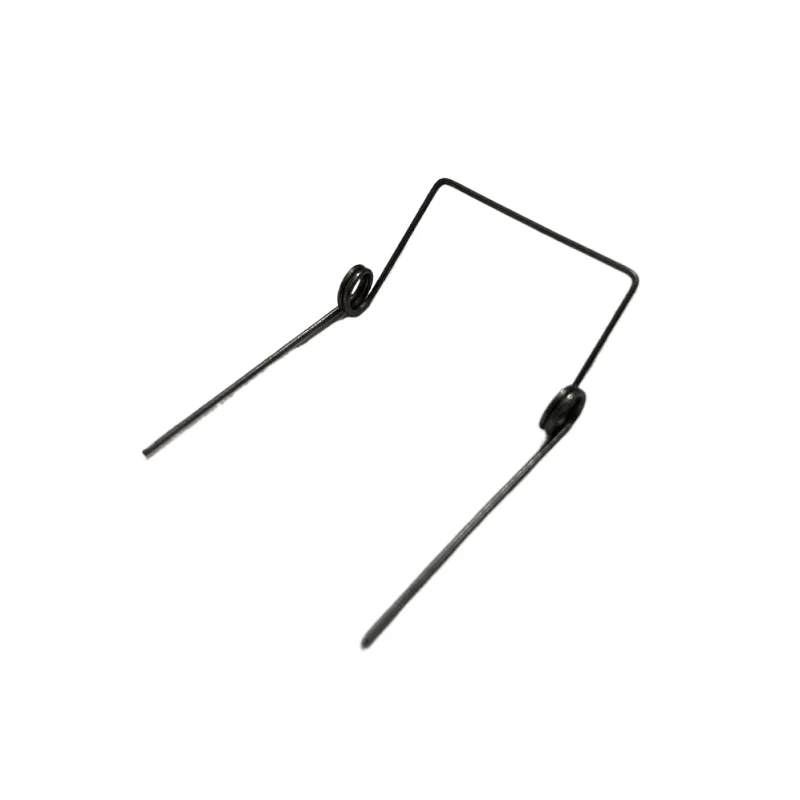 Double torsion spring 0.6 wire diameter 4.5mm outside D Rotating spring x12