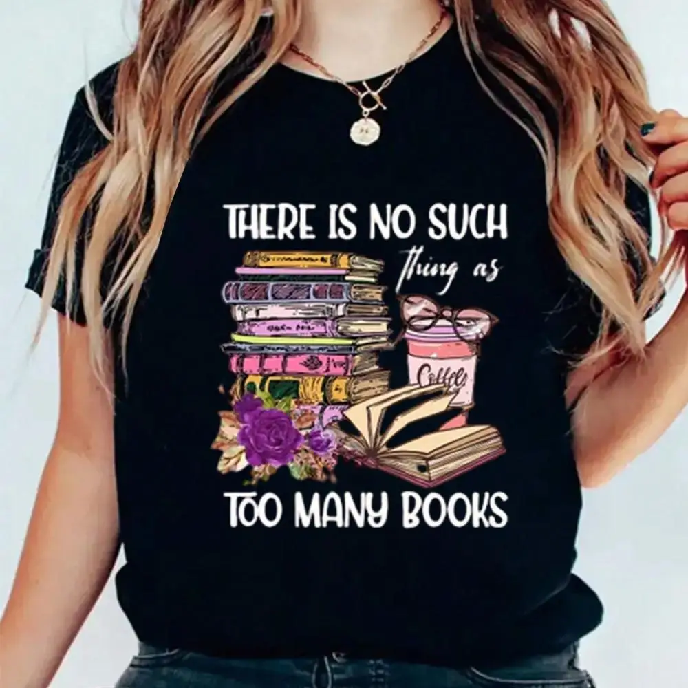 There Is No Such, Thing As Too Many Books, Book Lover Women Tshirt, Reading Women Tshirt, Book Lover Gift, Librarian Women Tshirt,Bookish Women T