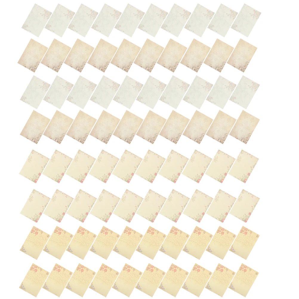 

80 Sheets Vintage Stationery Paper for Letter Writing Country Style Letters Festival