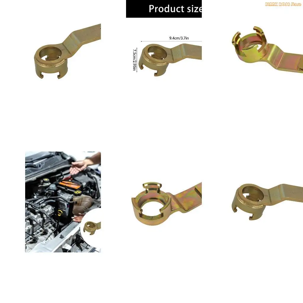 

K1AE Alloy Steel Timing Belt Pulley Holder Tool Ergonomic Grip Alloy Steel Wrench