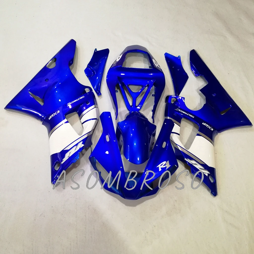 Chinese Aftermarket Parts for Yamaha YZF-R1 00 01 YZFR1 2000 2001 ABS Plastic Road Racing Sportbike Body Rebuilding Fairings Kit