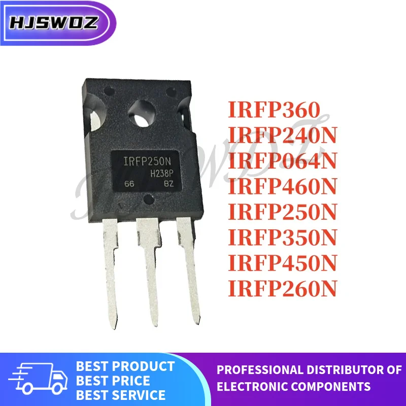 10Pcs IRFP240N IRFP460N IRFP064N IRFP360 IRFP250N IRFP350N IRFP450N IRFP260N TO-247 Transistor Brand New