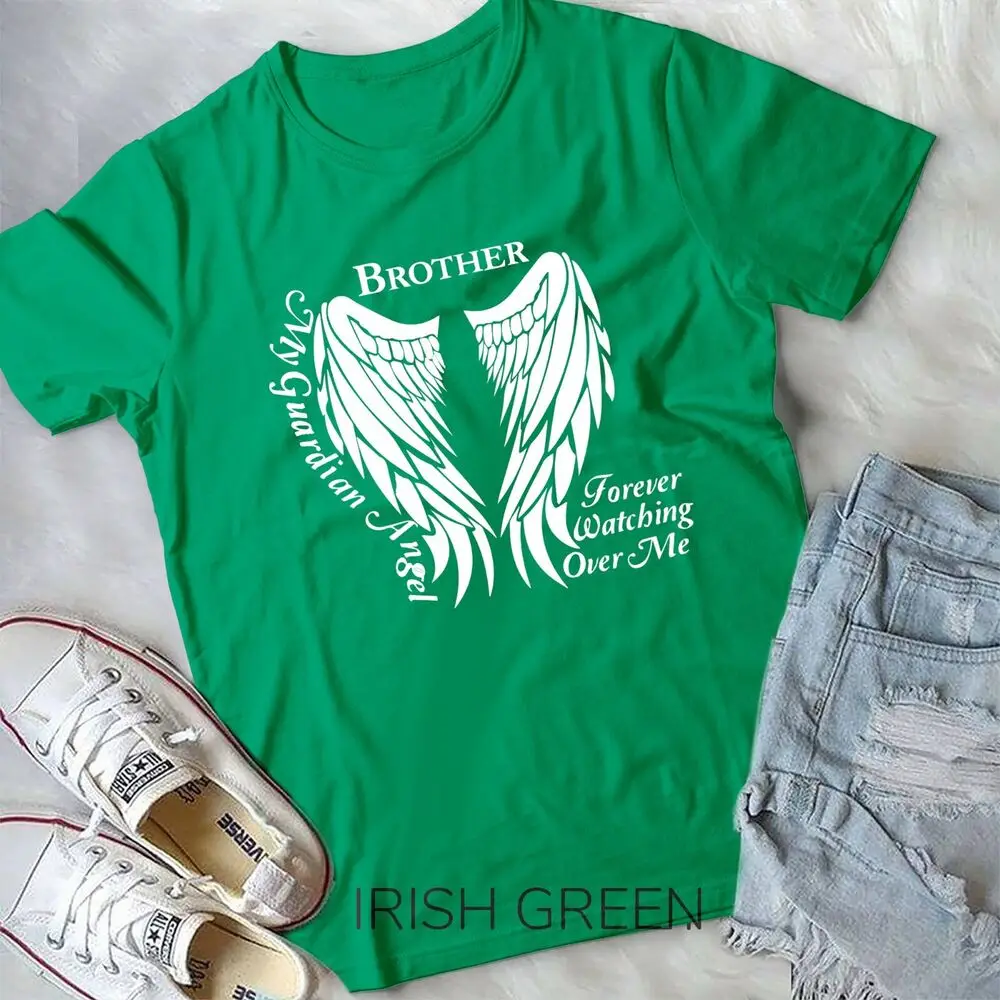 Brother Guardian Angel - Memorial Gift for Loss of Brother Unisex T-shirt