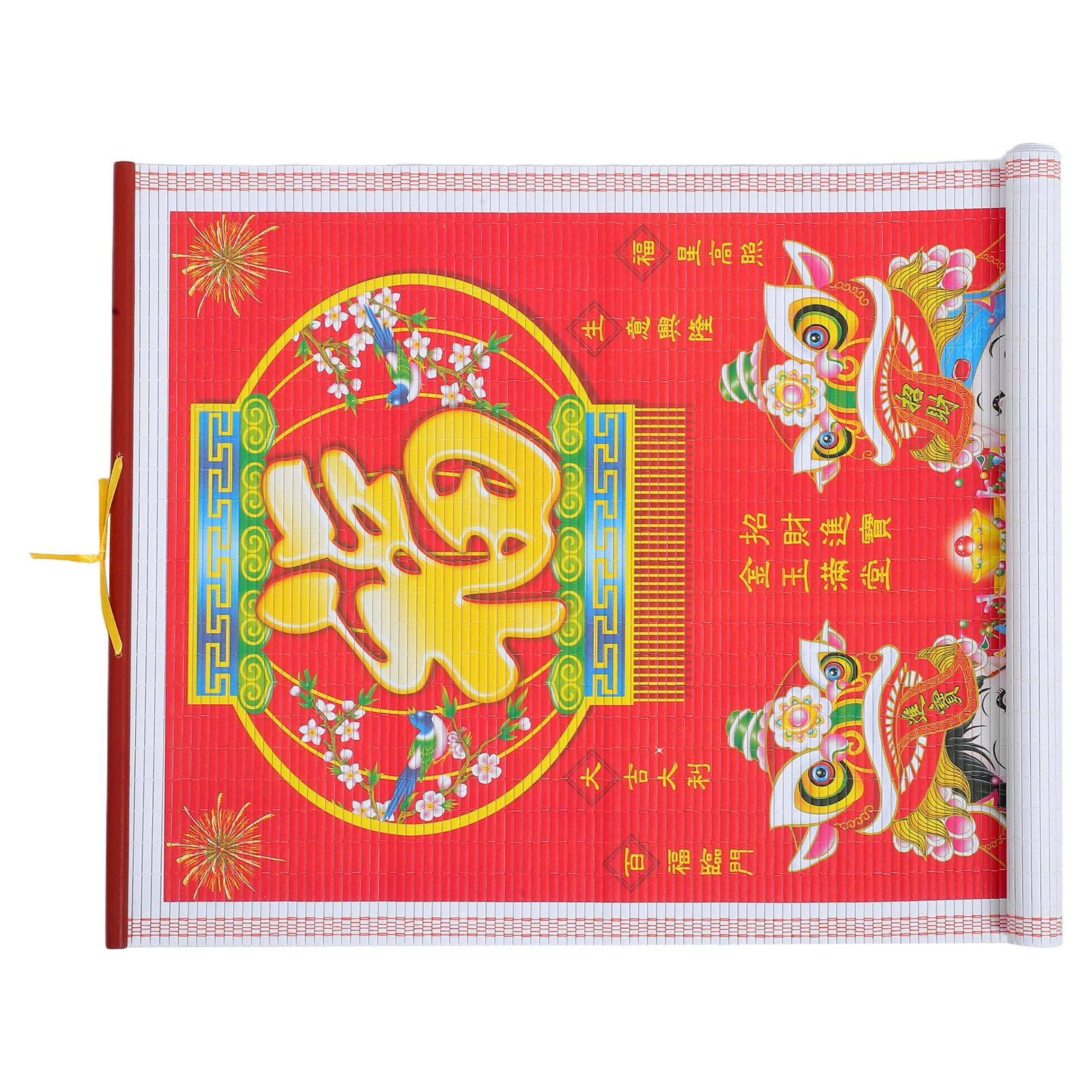 

Traditional Horse Zodiac Calendar 2026 Chinese Lunar Scroll Wall Art Feng Shui Good Luck Hanging Decoration Horse Calendar