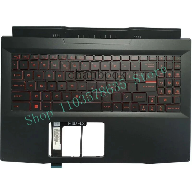 WW. Laptop NEW For MSI GF66 11UE 11UG MS-1581 MS-1582 US Keyboard Palmrest Cover