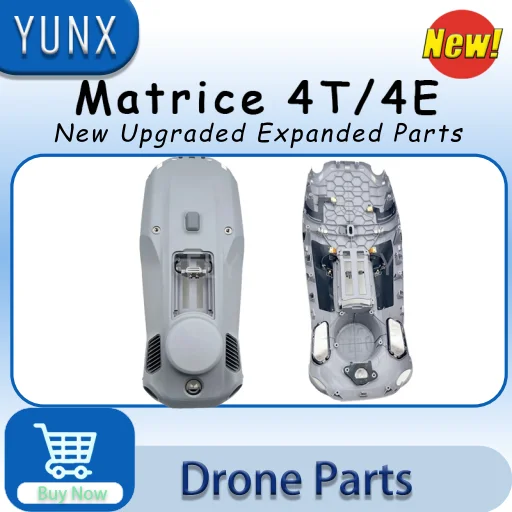 Replacement Upper Shell Top Cover with Fittings for Matrice 4T 4E Industrial Drone Repair Spare Parts