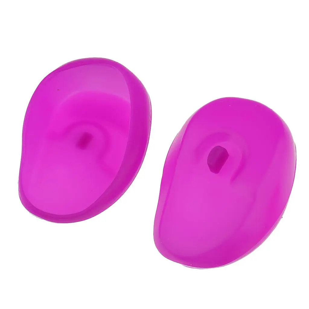 Ear Guard Protector Silicone Ear Shield Washing Cap Unisex Shower Hair Dye Accessory for Salon Travel