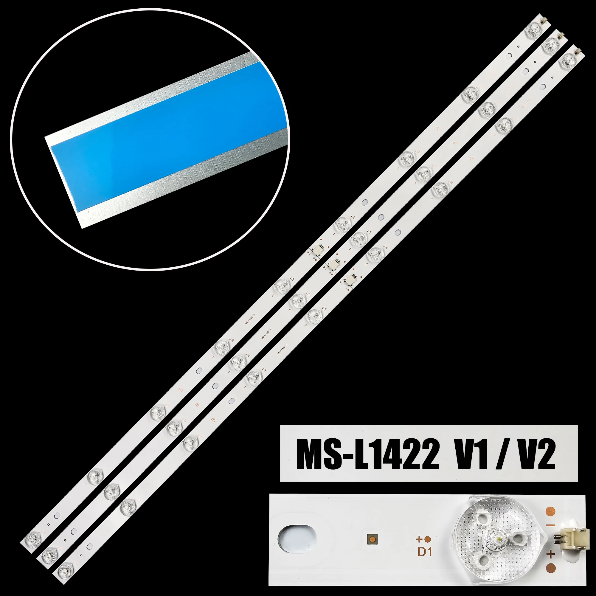 1/5/10 kits LED BackLight Strip For 40 inch TV 40MF1000 LE-4019N LED-40E1800 LEDTV40D4T2 RLDED4016A-E 890919/40S18