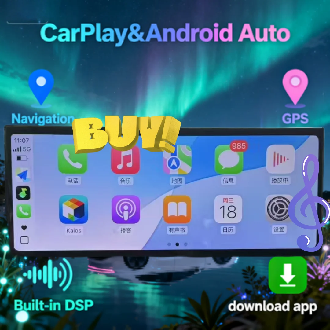 

15.8" For BMW 5 Series 2011-2017 Wireless CarPlay Multimedia Player Carplay Car Radio Stereo GPS Navigation Touch Screen Head