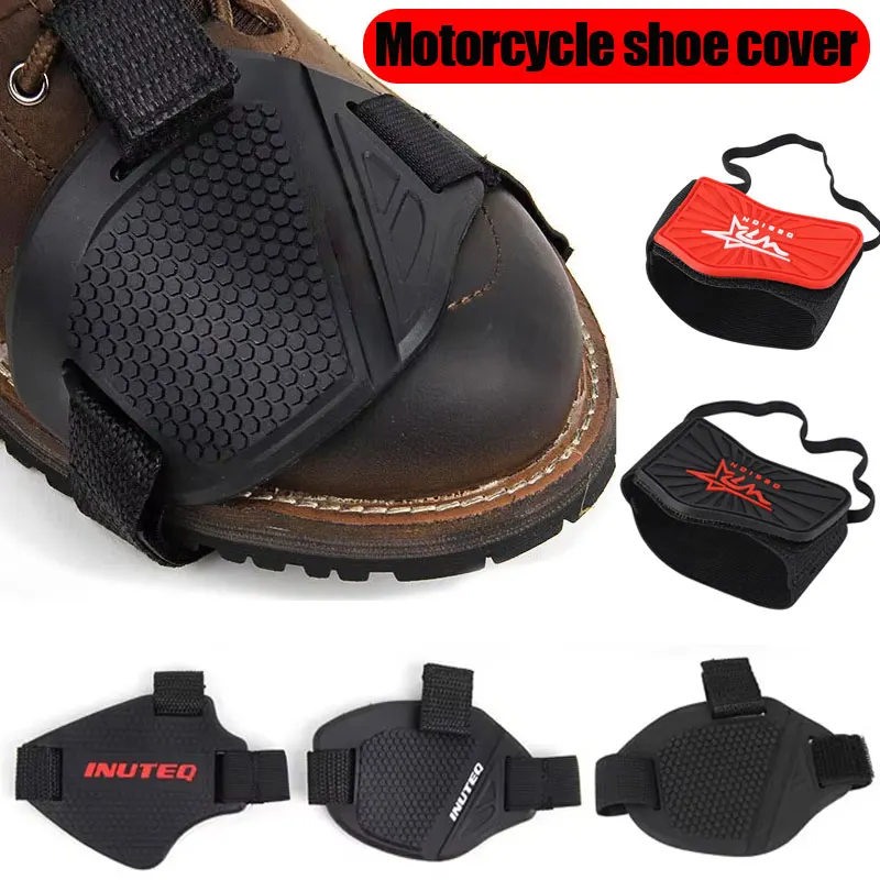 

Motorcycle Shift Pad Rubber Boot Protective Cover Adjustable Shifter Shield Anti Slip Pad Shoe Cover Motorcycle Shoe Protection