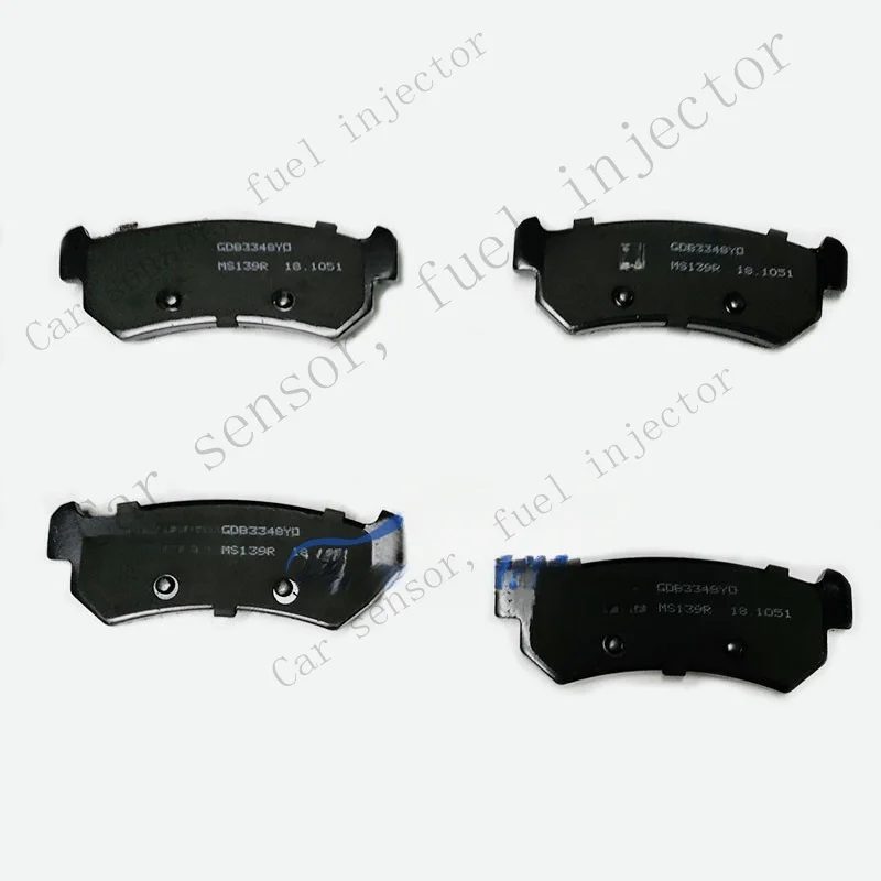 Q+ New Rear Axle GDB3348YO Brake Pad Disc Kit For CHEVROLET DAEWOO
