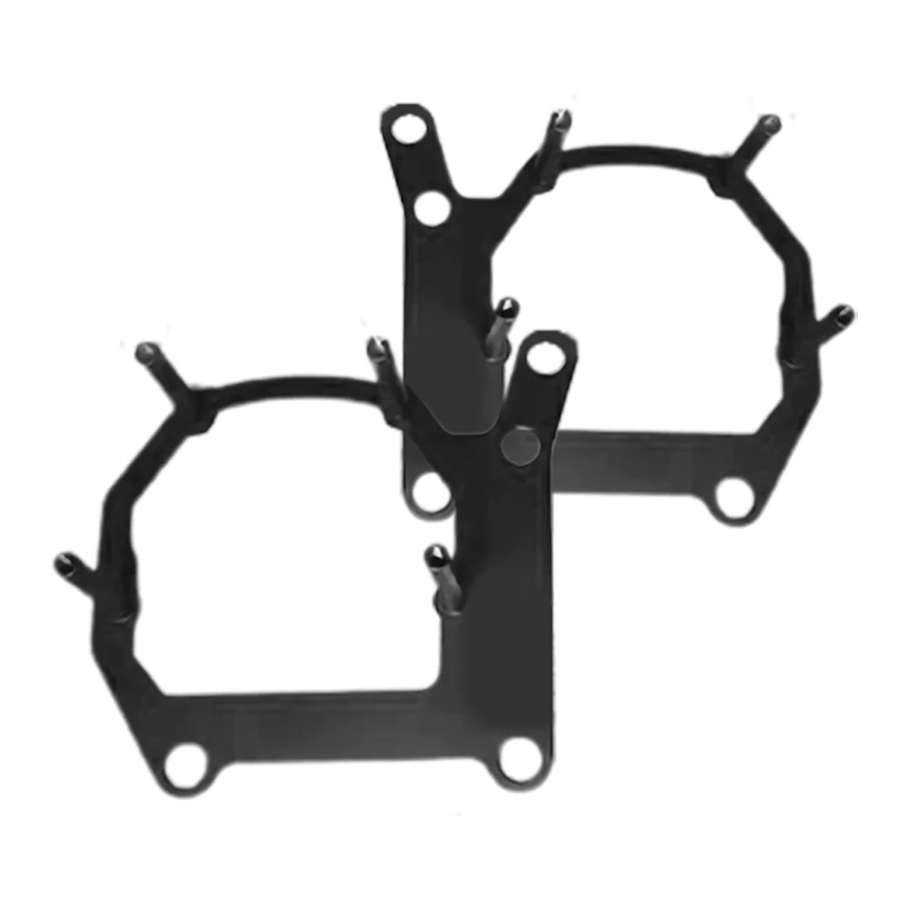TAOCHIS Adapter Frame Headlights Transition Bracket for Peugeot 508 LED Type Low Beam Projector Lens Car-Styling Adapter Frame