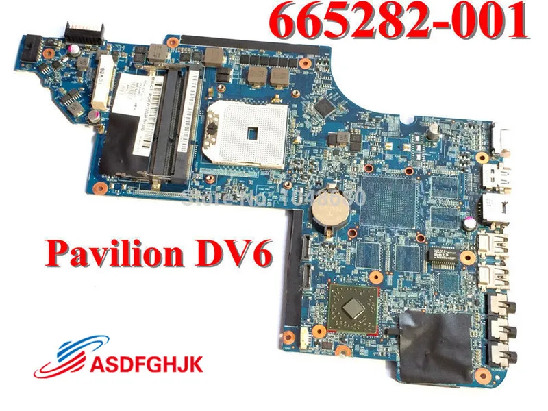 Original for HP PAVILION DV6 DV6-600 Laptop Motherboard 665282-001  Test Free Shipping