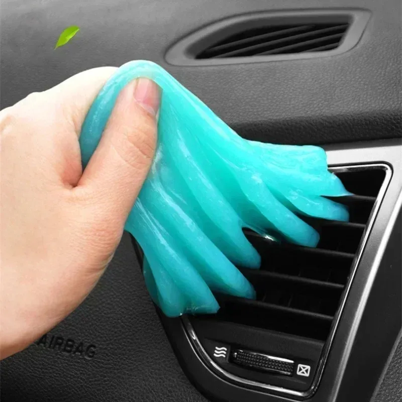 

High Efficiency Dust Remove Gel Car Interior Clean Magic Mud Universal Household Keyboard Desk Cleaning Tool Car Accessories