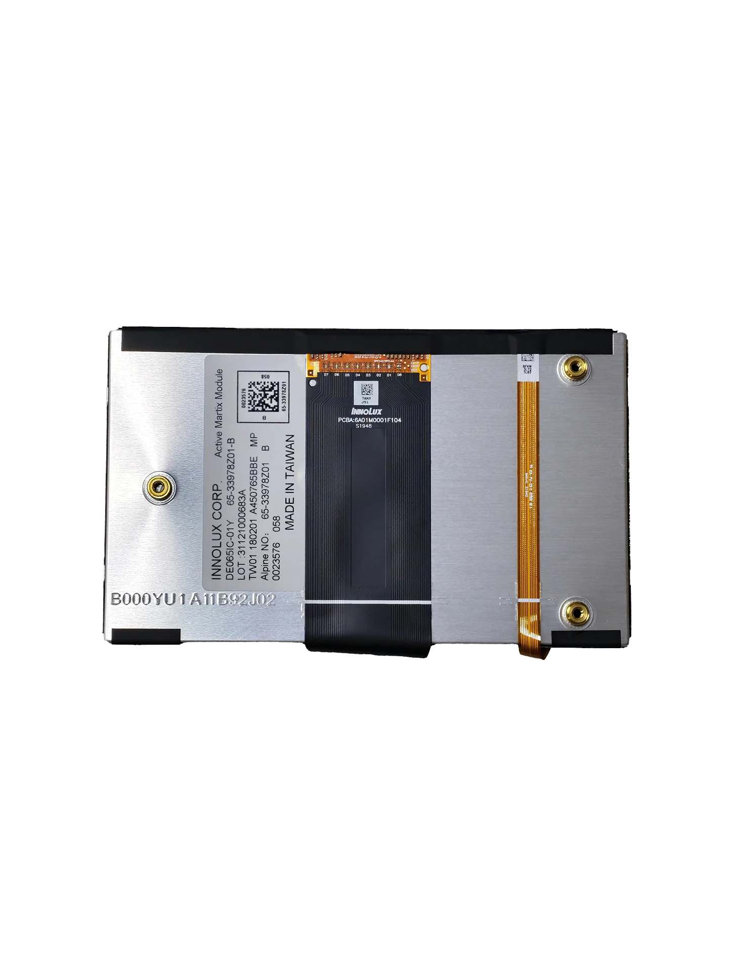 Brand new 6.5`` DE065IC-01Y LCD Display Panel For BMW MINI Cooper Car Navigation Screen Replacement LVDS Automotive Display