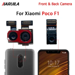 NEW Tested Poco F1 Back Rear Camera Module Flex Cable + Front Facing Camera Replacement For Xiaomi Mi Pocophone F1