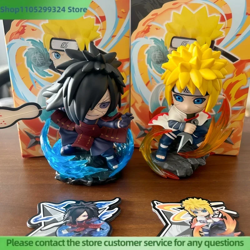 

Funism Naruto Ultimate Battle Series Blind Box Anime Figure Model Naruto Sasuke Itachi Hatake Kakashi Desktop Decoration Gift