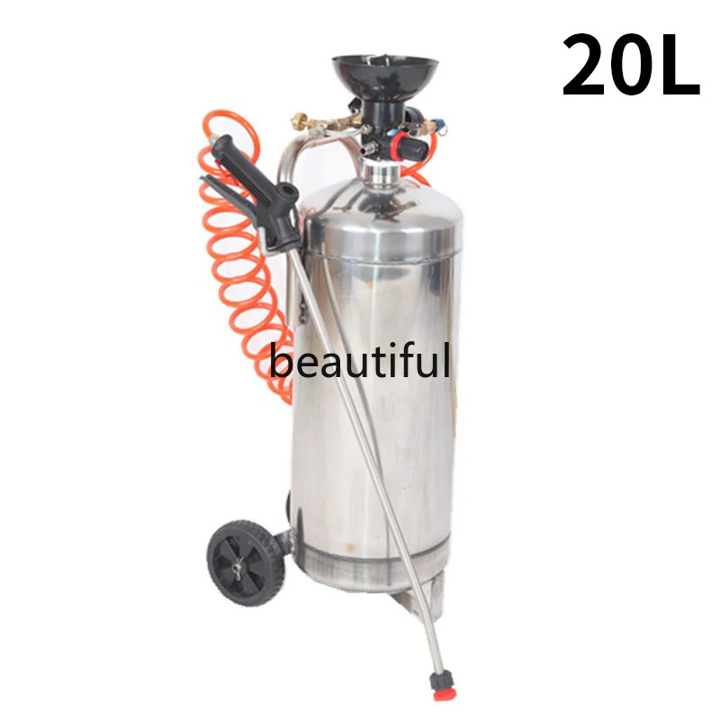 FF-908 304 Stainless Steel Wax Water Machine Free Scrubbing Liquid Sprayer Self-Cleaning No Scrub Car Wash Foam Multifunction