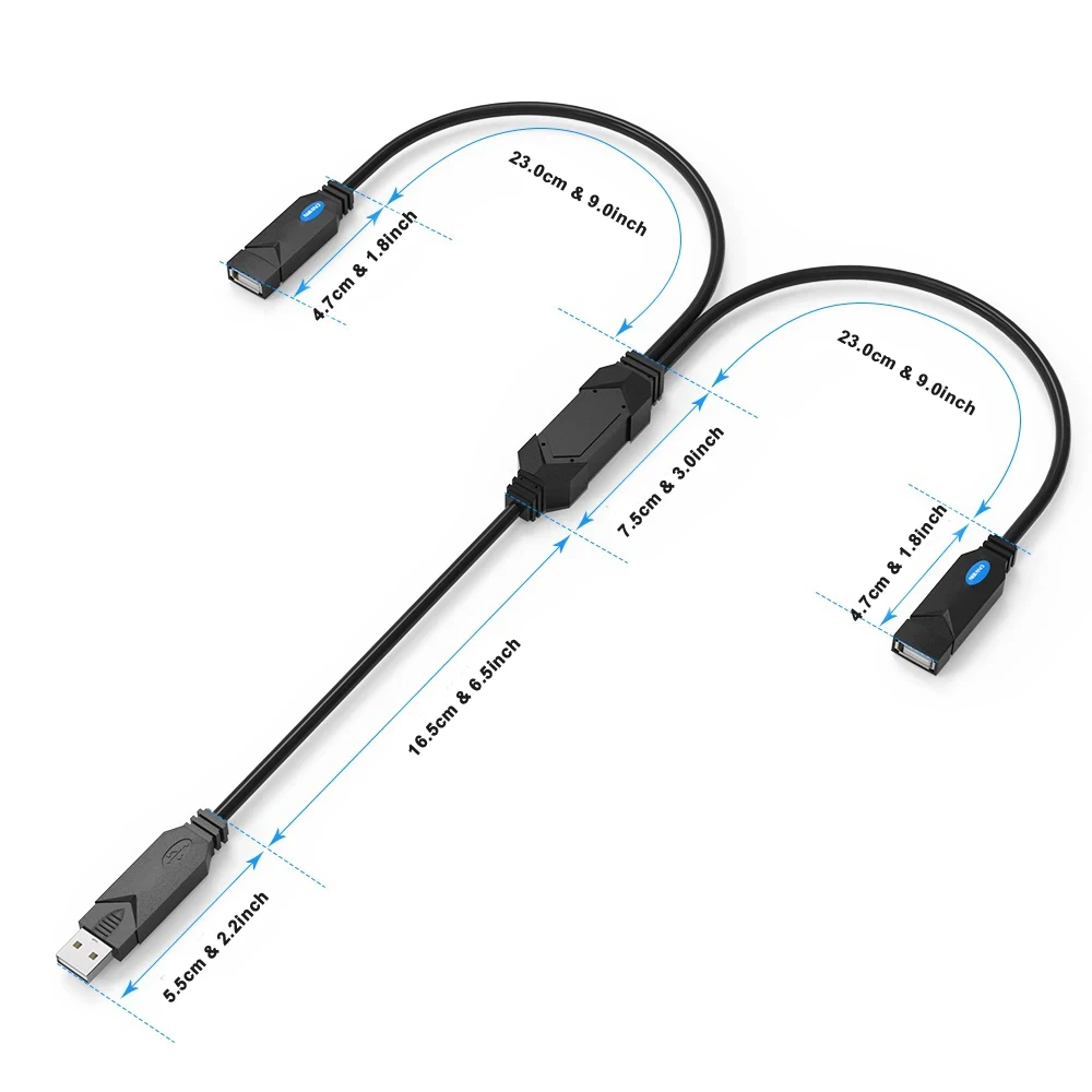 Onelesy-HUB USB 2,0 4 en 1, Hub de 4 puertos, 1 macho a 4 hembra, externo, para Macbook, Notebook, PC, accesorios